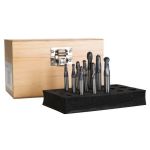 Radial milling cutter set