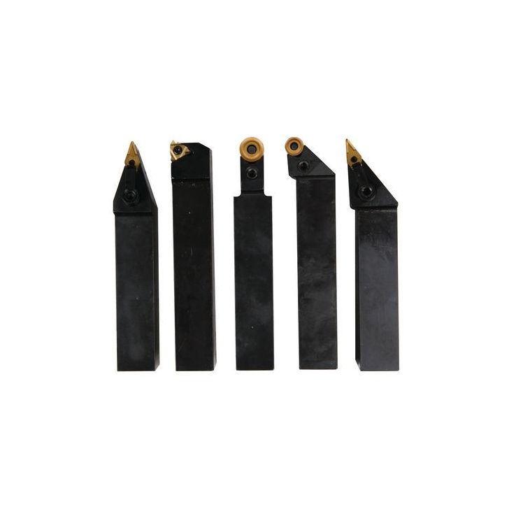 Turning tool set HM 25 mm, 5-piece