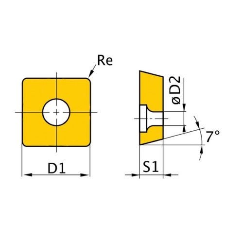 HM rezerves ieliktņi ISO SCMT060204