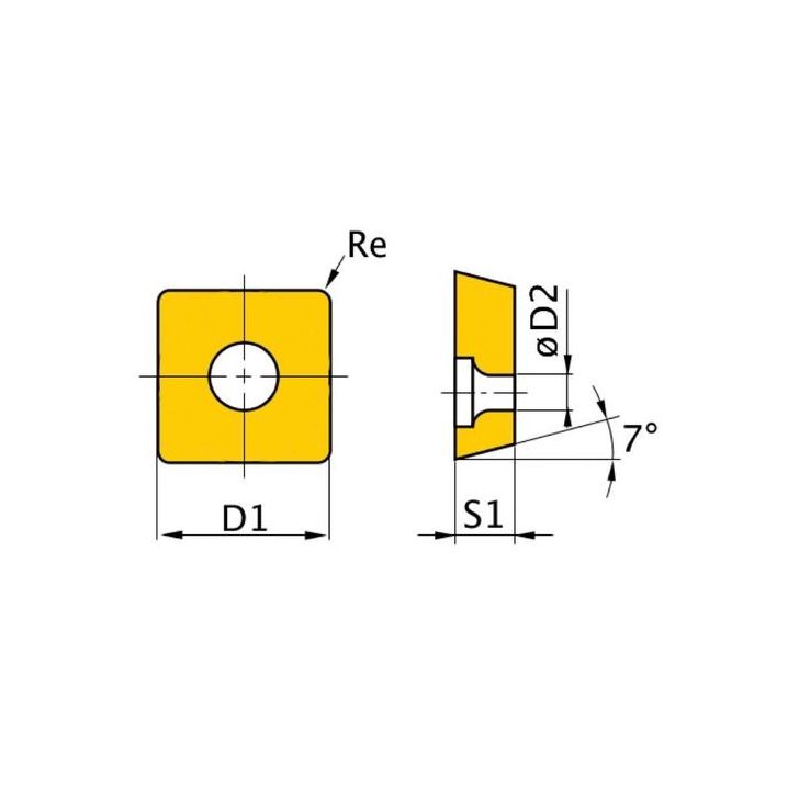 HM replacement inserts ISO SNMG090304