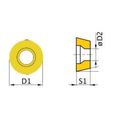 HM replacement inserts ISO RNMG1204MO