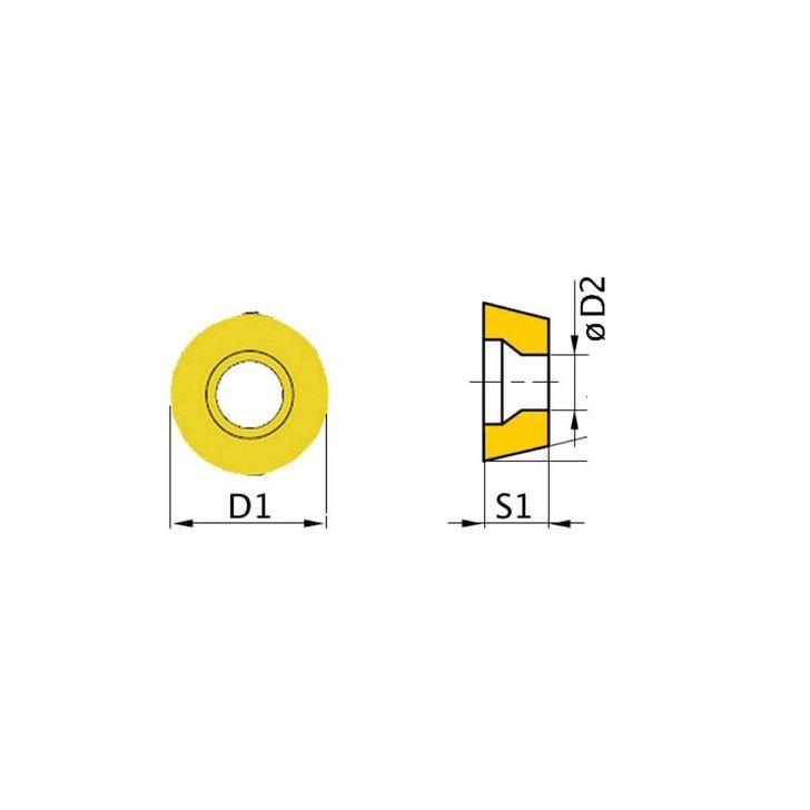 HM replacement inserts ISO RNMG1204MO