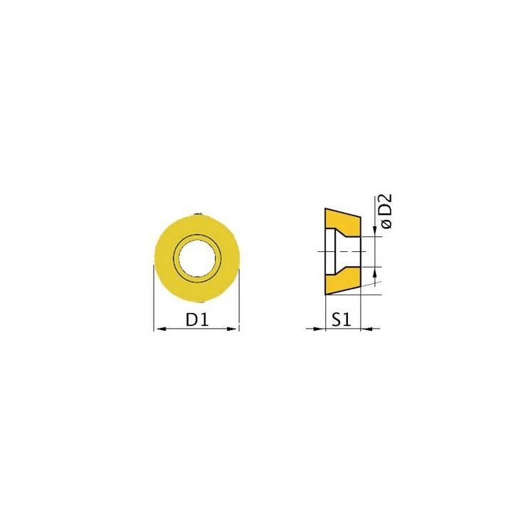 HM replacement inserts ISO RNMG1204MO