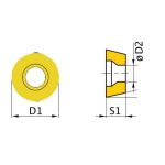 HM Replacement Inserts ISO RNMM1003MO