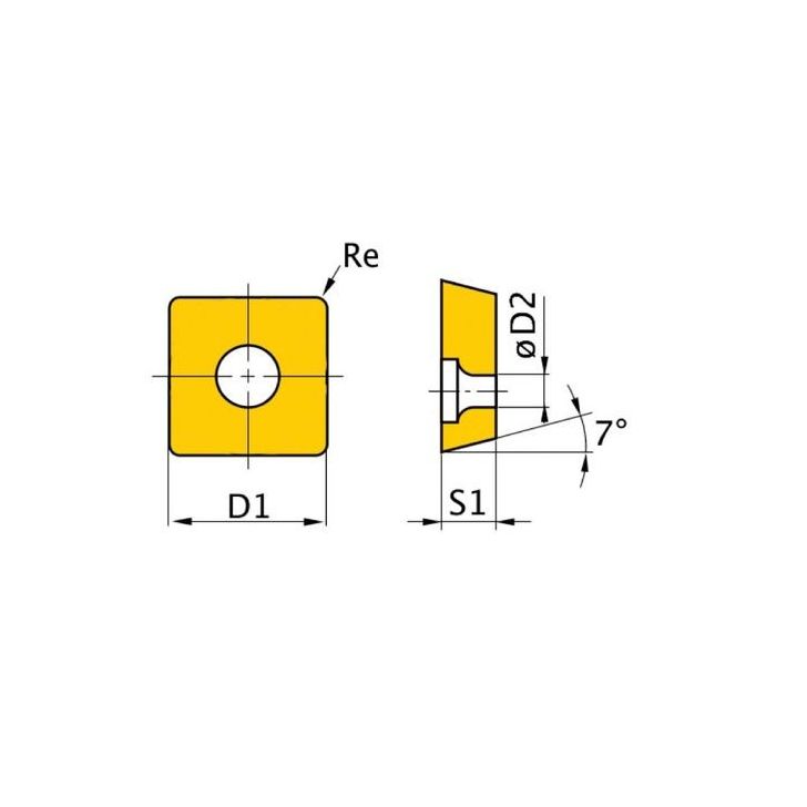 HM replacement inserts ISO PSDNN3232P15