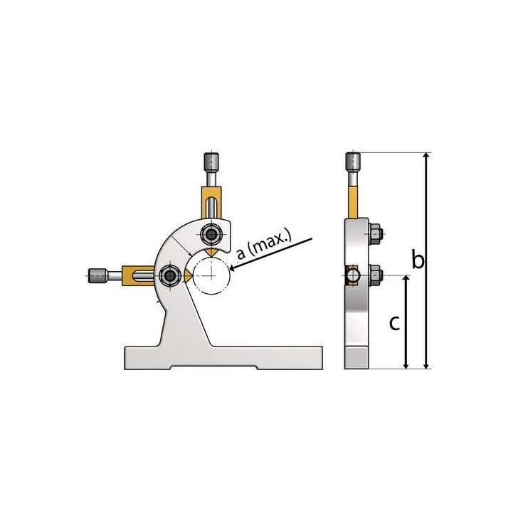 Rotating frame Ø max. 34 mm for TU 2304