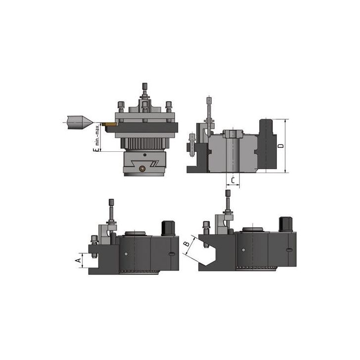 Quick-change tool set SWH 3 — E