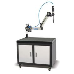 Substructure with clamping table for thread cutting machines 2