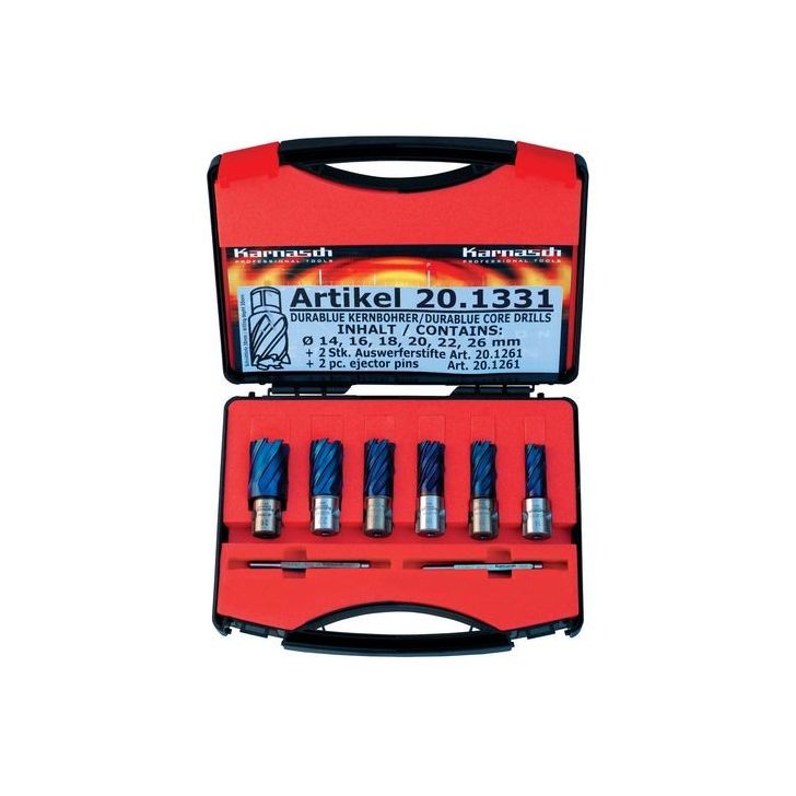 Core drill set BLUE-LINE PRO 30 Weldon