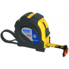 Pocket tape measure, mm graduation, 10 m