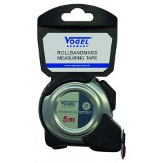 Pocket tape measure, stainless steel metal case, mm graduation, 5 m 2