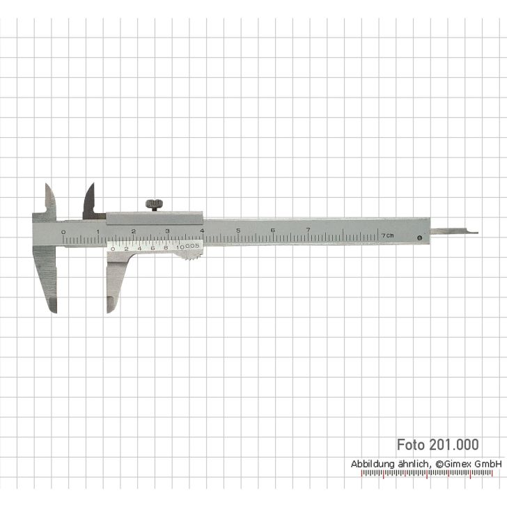 Caliper 70 x 0.05 mm