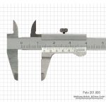 Caliper 70 x 0.05 mm