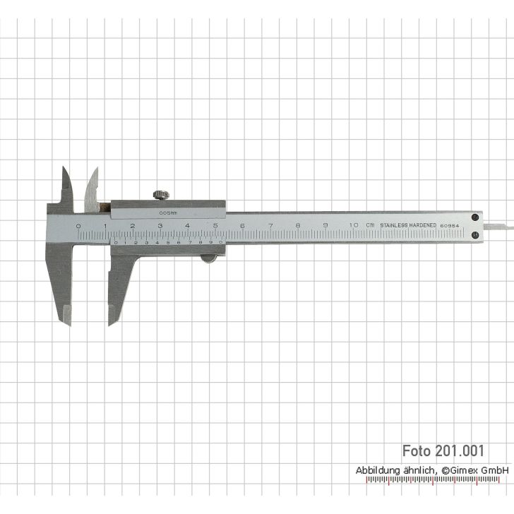 Caliper 100 x 0.05 mm