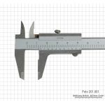 Caliper 100 x 0.05 mm