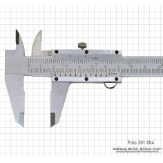 Bīdmērs 200 x 0,05 mm / 8 "x 1/128" 2