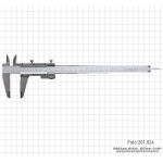Caliper 300 x 0.05 mm
