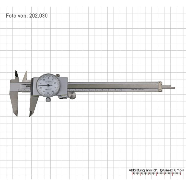 Caliper 150 x 0.01 mm