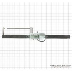 Digital caliper with long measuring probe
