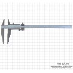 Caliper 300 x 100 x 0.05 mm