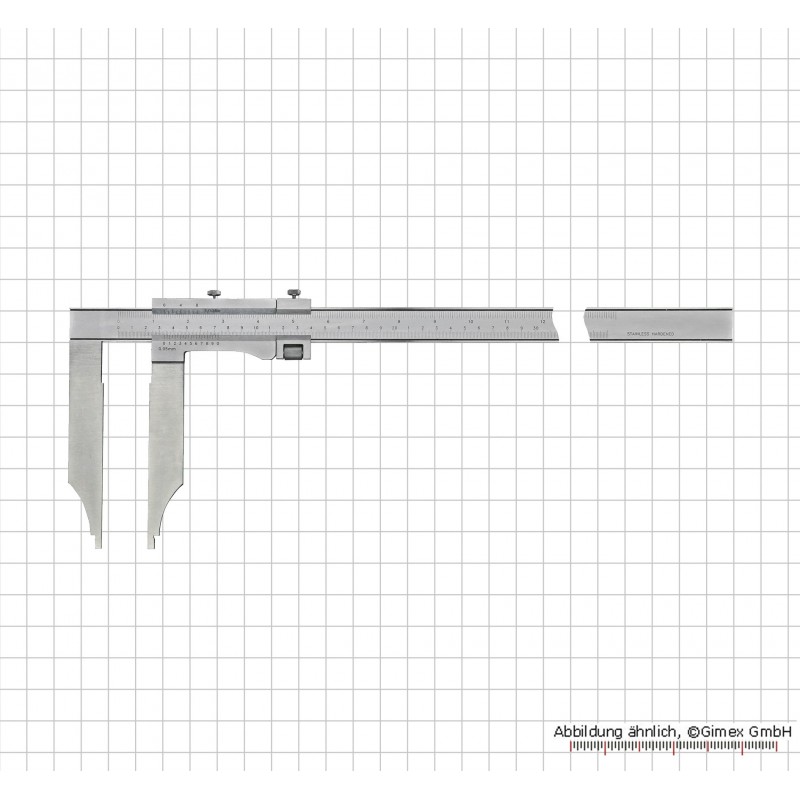 Bīdmērs 300 x 90 x 0,05 mm