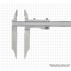 Bīdmērs 200 x 60 x 0,05 mm