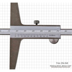 Dziļuma izmērs 400 x 150 mm, 0,05 mm