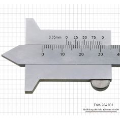 Dziļuma mērītājs ar 40 mm, mērīšanas diapazons 100 mm 2