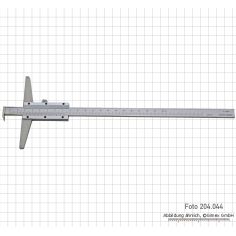 Depth measurement with angle mount, 300 x 100 m