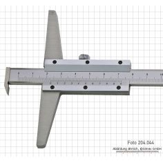Depth measurement with angle mount, 300 x 100 m 2