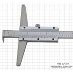 Depth measurement with angle mount, 300 x 100 m