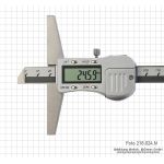 Depth, metal housing, 300 x 150 mm