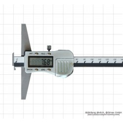 Izrakt Dziļuma mērs, ar dubultā āķi, 200 x 100 mm