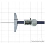 Digital depth gauge, round depth gauge, 100 x 100 mm