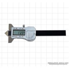 Digging caliper for measuring lowering (slip)
