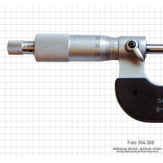 Left-handed external micrometers, 0 - 25 mm 2