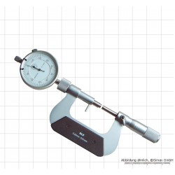 Ārējie mikrometri ar skalas indikatoru, 0 - 25 mm