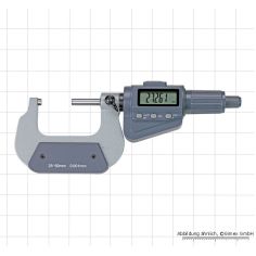 Digital outside micrometer with friction ratchet, 50 - 75 mm