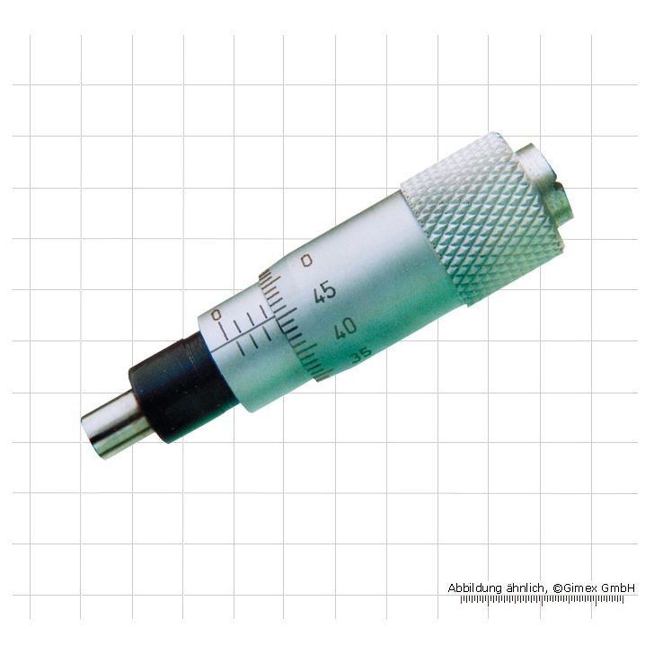 Built-in micrometers, 6.5 mm, flat-parallel