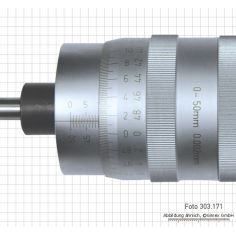 Built-in micrometers, 25 mm, with fine reading 2