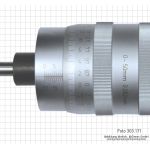 Built-in micrometers, 25 mm, with fine reading
