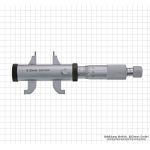 Inside micrometers with double measuring jaws, 5 - 30 mm
