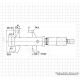 Iekšpusē mikrometri ar dubultiem mērīšanas spīlēm, 5 - 30 mm