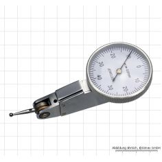 Lever gauge, rectangular, 0.8 x 0.01 mm, Ø 32 mm