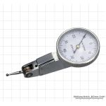 Lever gauge, rectangular, 0.8 x 0.01 mm, Ø 32 mm