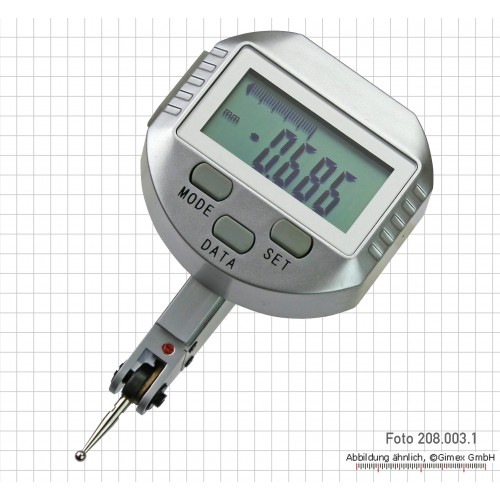 Digitālais sliežu mērītājs, 0,5 x 0,001 mm