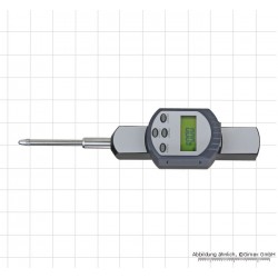 Digitālais ciparnīcas indikators, 25 x 0,01 mm, absolūtā sistēma