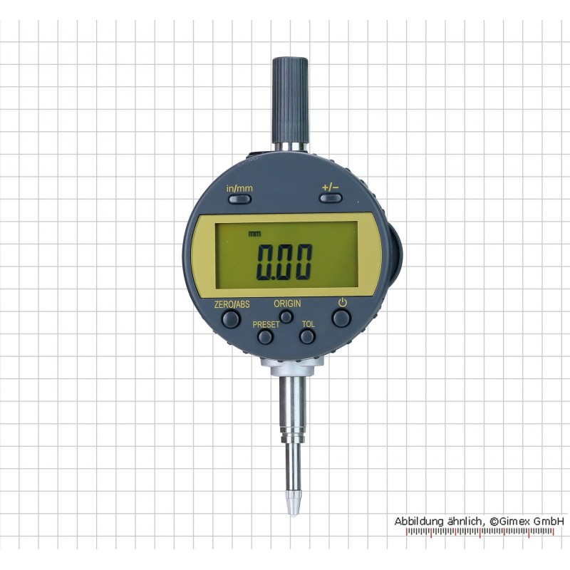 Digitālās skalas mērītājs, 12,7 x 0,01 mm, IP 54