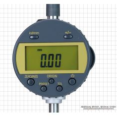 Digital dial gauge, 25 x 0.01 mm, IP 54 2