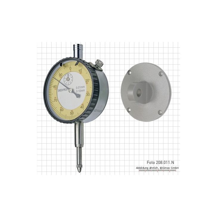 Measuring instrument with additional loop, 10 x 0.01 mm